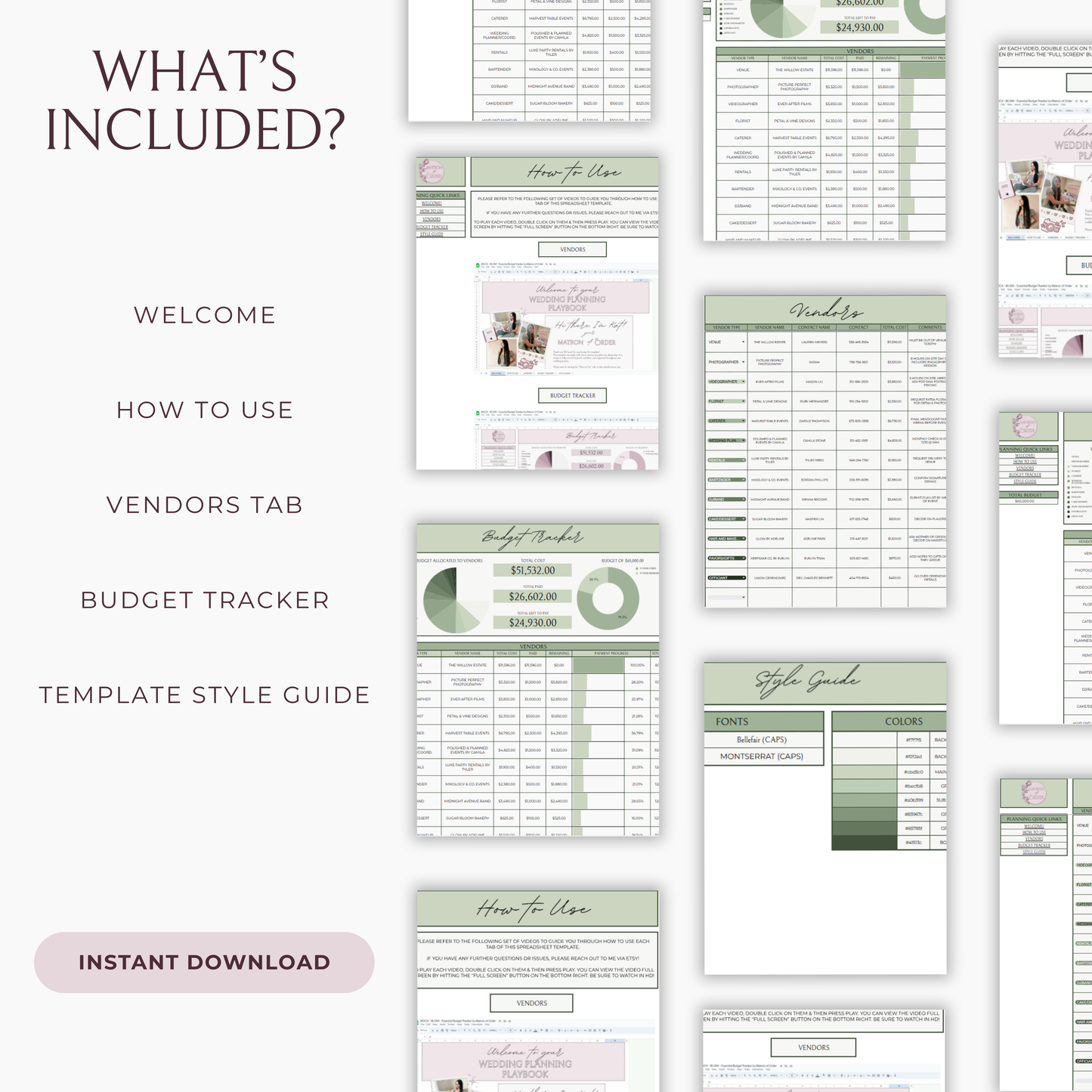 Tableur essentiel pour le suivi du budget de mariage - Édition Sage